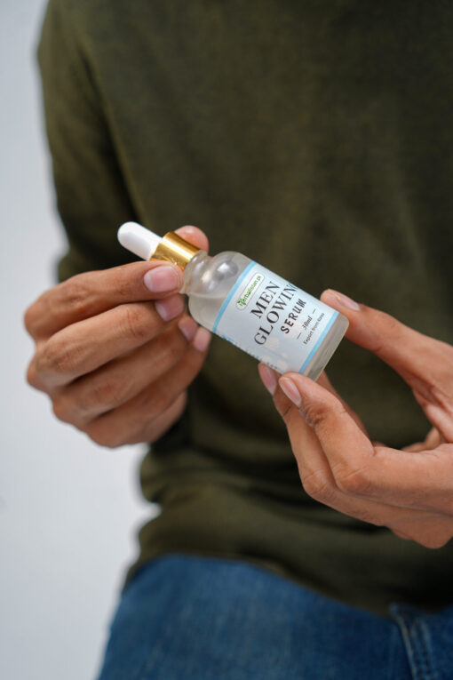 men glow serum