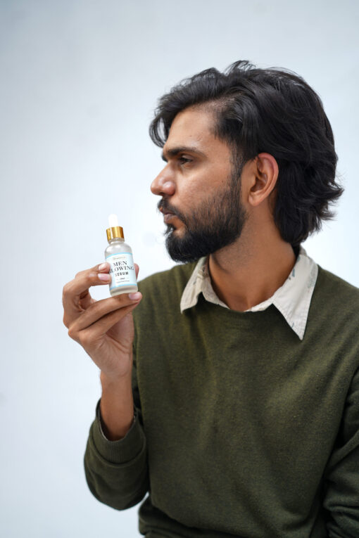 men glow serum